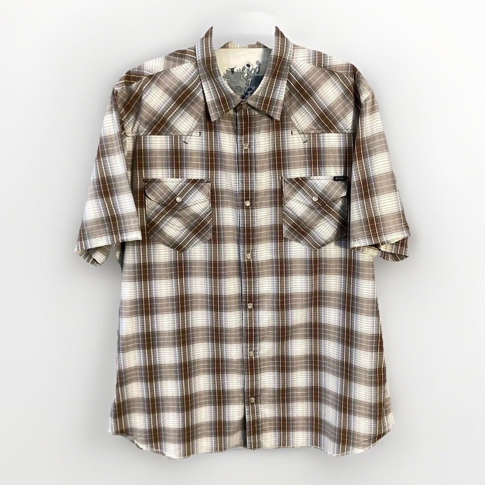 Bullhead‎ Brand Shirt Men's 2XL Western Style Cowboy